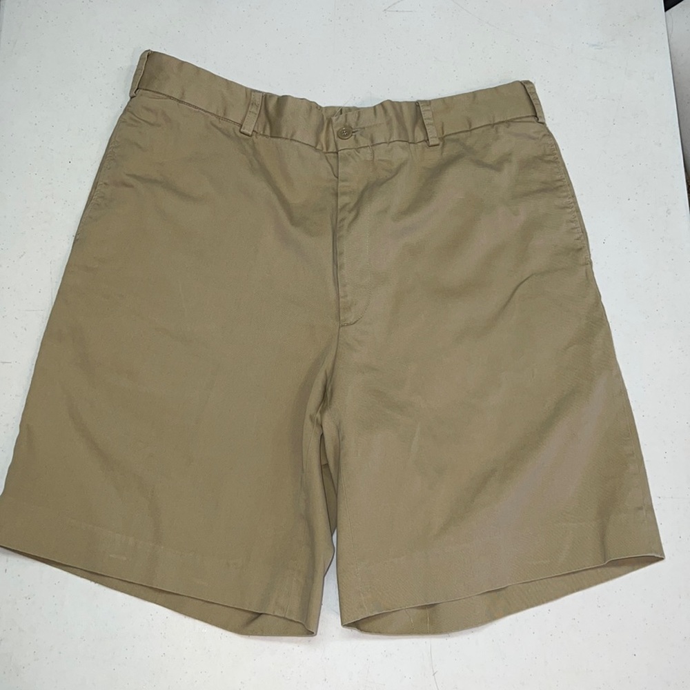Ben Silver Charleston Mens Tan Khaki Shorts